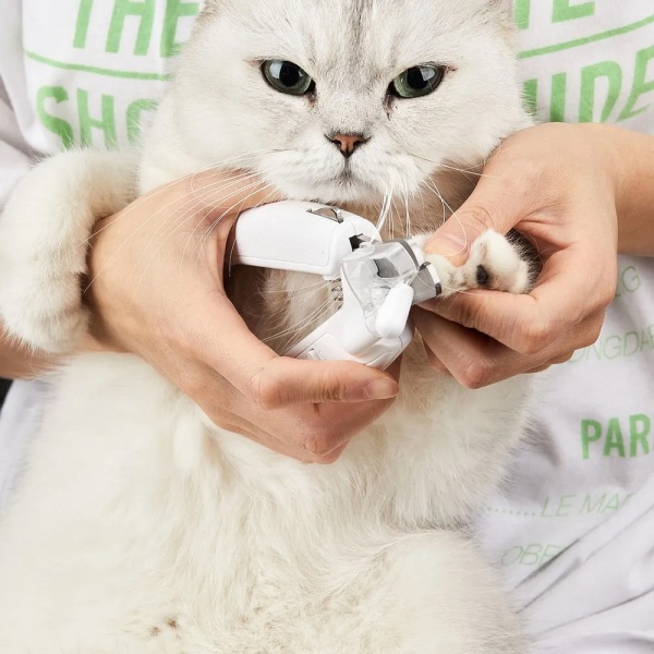 Триммер для когтей домашних животных Petkit LED Nail Clipper, белый